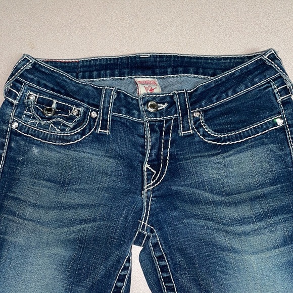 True Religion Bootcut Denim Jeans - Picture 5 of 6